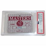 1986 Masters Series Badge #X8383 PSA Grade 10 #75553045