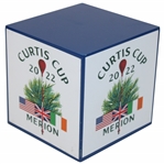 2002 Curtis Cup Merion Golf Club Game Used Metal Tee Marker 