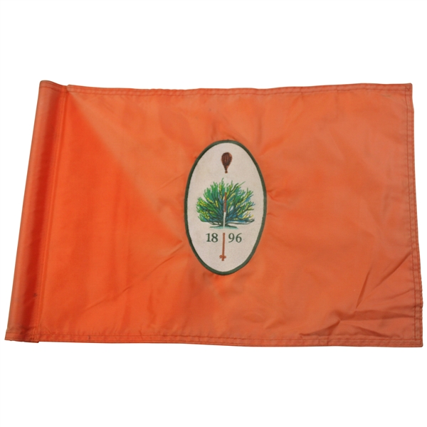 Merion Golf Club Orange West Course Flag Game Used