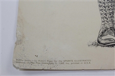 Bobby Jones 'Five Immortals' Print For Sports Illustrated Signed By Artist Robert Riger JSA ALOA