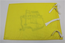 Tiger Woods Signed 2002 Masters Embroidered Flag UDA #SHO25468