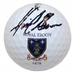 Henrik Stenson Signed Titleist Royal Troon Logo Golf Ball JSA ALOA