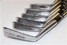 Jack Nicklaus' Personal Game Used Macgregor VIP Irons (2,3,4,6,7,9) & Jack Nicklaus Signed Letter