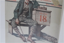 Pair of Saturday Evening Post Matted Covers - November 1922 & August 1925