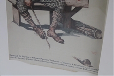 Pair of Saturday Evening Post Matted Covers - November 1922 & August 1925