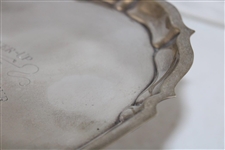 1961 Pinehurst North & South Amateur Runner-Up Gorham Sterling Silver Plate - Dick Chapman
