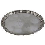 1961 Pinehurst North & South Amateur Runner-Up Gorham Sterling Silver Plate - Dick Chapman