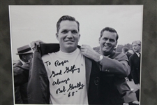 Bob Goalby Signed & Inscribed Photo -Framed JSA ALOA