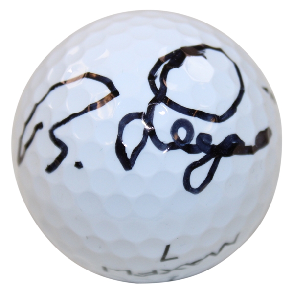 Bernhard Langer Signed Maxfli 7 Logo Golf Ball JSA ALOA