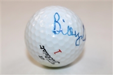 Billy Casper Signed Titleist DT 1 Logo Golf Ball JSA ALOA