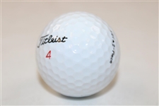 Larry Mize Signed Golf Ball JSA ALOA