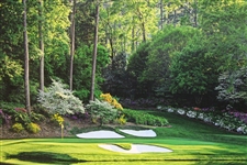 Arnold Palmer, Jack Nicklaus & Gary Player 'Big Three' Signed 2014 Masters Tournament Poster JSA ALOA