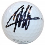 Collin Morkiawa Signed Titleist Pro V1x Logo Golf Ball JSA ALOA
