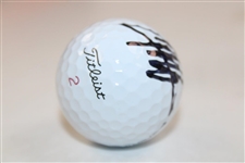 Collin Morkiawa Signed Titleist Pro V1x Logo Golf Ball JSA ALOA