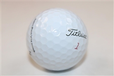 Max Homa Signed Titleist Pro V1x Logo Golf Ball JSA ALOA