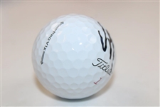 Tom Kim Signed Titleist Pro V1x Logo Golf Ball JSA ALOA