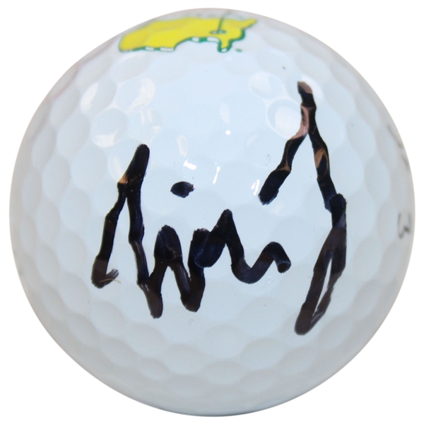 Will Zalatoris Signed Masters Logo Pro V1 Golf Ball JSA ALOA