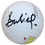 Sahith Theegala Signed Masters Logo Pro V1 Golf Ball JSA ALOA