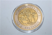 2024 Masters Tournament Ltd Ed Coin #461/750 in Box w/Card - Hole One Tea Olive