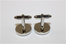 Masters Tournament Mother Of Pearl Cuff Links in Original Box - Made in Italy