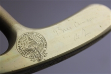 President Bill Clinton & VP Al Gore 1997 Inauguration Commemorative Bulls-Eye SC Unused Putter