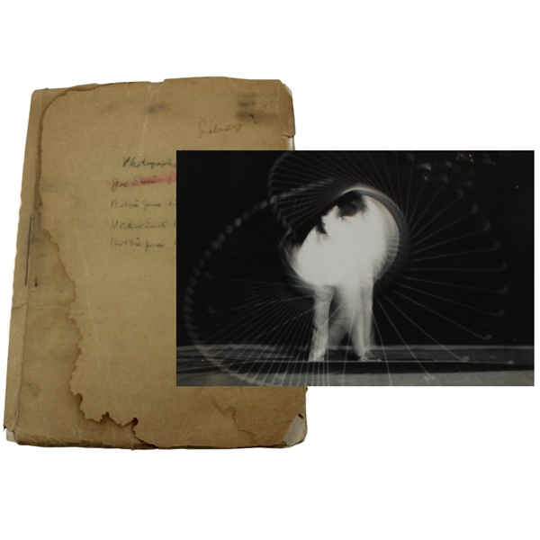 Historic Original Bobby Jones Edgerton 1/100 Swing Sequence Study w/61 Photos/Records/Notes