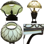 Horace Rawlins 1905 The President's Cup at Cranford CC Tiffany Lamp Trophy