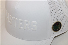 Masters White Raised Lettering Mesh Hat