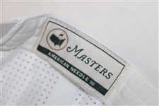 Masters White Raised Lettering Mesh Hat