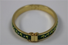 Masters Tournament Mignonne Gavigan Masters Green Bangle in Original Bag/Box