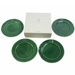 Masters Tournament Cocktail Plate Set of Four in Original Box