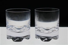 Two (2) Augusta National Golf Club Clubhouse Rocks Glasses