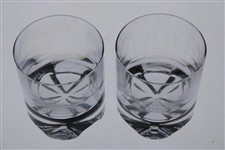 Two (2) Augusta National Golf Club Clubhouse Rocks Glasses