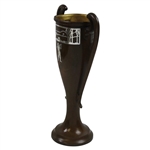 1922 Golf Club of Allegheny County Large Sterling on Bronze Presidents Cup Trophy
