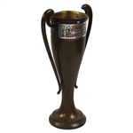 1922 Golf Club of Allegheny County Large Sterling on Bronze Presidents Cup Trophy