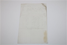 Five (5) Vintage Clubmaker Invoices & Statements Including Gourlay & Hunter
