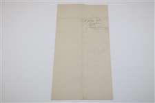Five (5) Vintage Clubmaker Invoices & Statements Including Gourlay & Hunter