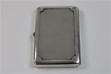 1920 Florida History Sterling Silver Cigarette Case Winter Park CC
