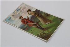 The “Why Not” Henley Golf Ball Advertising Postcard