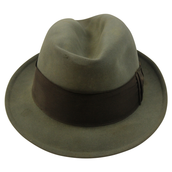 Gene Sarazens Personal Churchill Ltd. Hat with G.S. Stamped in Gold on Band
