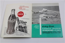 Jack Nicklaus Signed 1961 US Amateur at Pebble Beach Official Program JSA