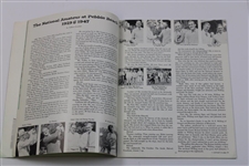 Jack Nicklaus Signed 1961 US Amateur at Pebble Beach Official Program JSA
