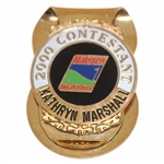 2000 Dinah Shore Nabisco Contestant Money Clip - Kathyrn Marshall