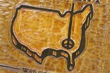 Solid Carved Wood Masters Augusta National Tournament Event Sign 