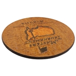 Solid Carved Wood Masters Augusta National Tournament Event Sign 