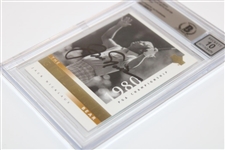 Jack Nicklaus Signed 2001 UD Golden Bear '1980 PGA' Card #122 - Beckett Graded 10 AUTO