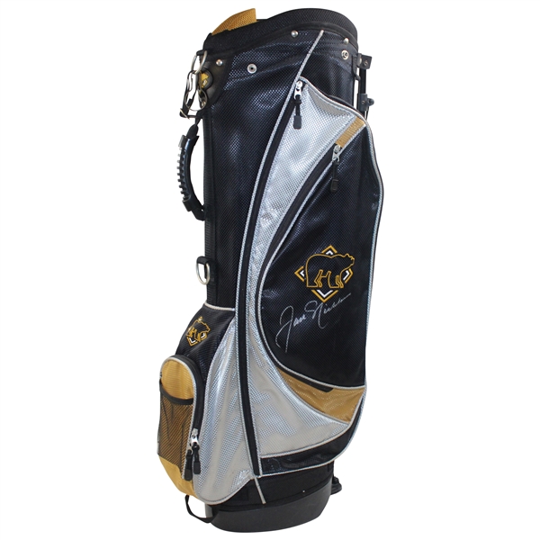 Jack Nicklaus Signed Golden Bear Full Size Golf Stand Bag JSA ALOA