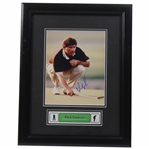 Fred Couples Signed Ling Up for a Putt Photo with Nameplate Display - Framed JSA ALOA