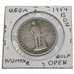 Babe Zaharias Personal Winning 1954 US Womens Open Ball Marker