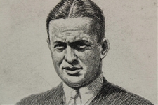 1930 Bobby Jones Grand Slam Etching Print 66/200 Signed By Artist Douglas Mccleod